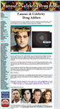 Mobile Screenshot of famouscelebritydrugaddicts.com